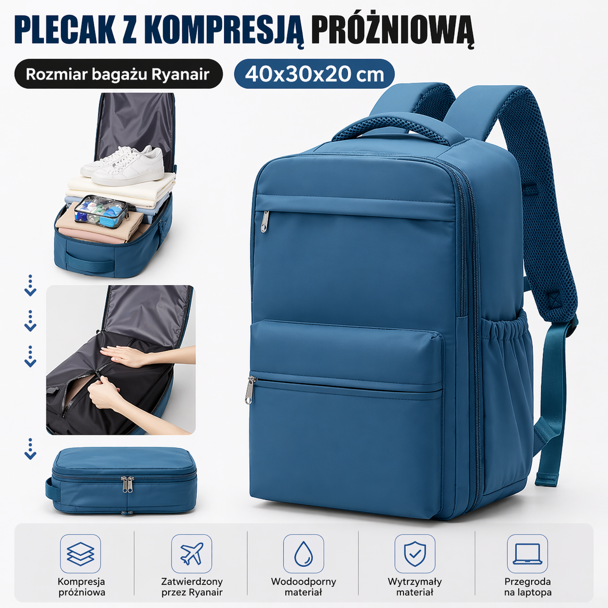 Plecak Próżniowy KELZORA