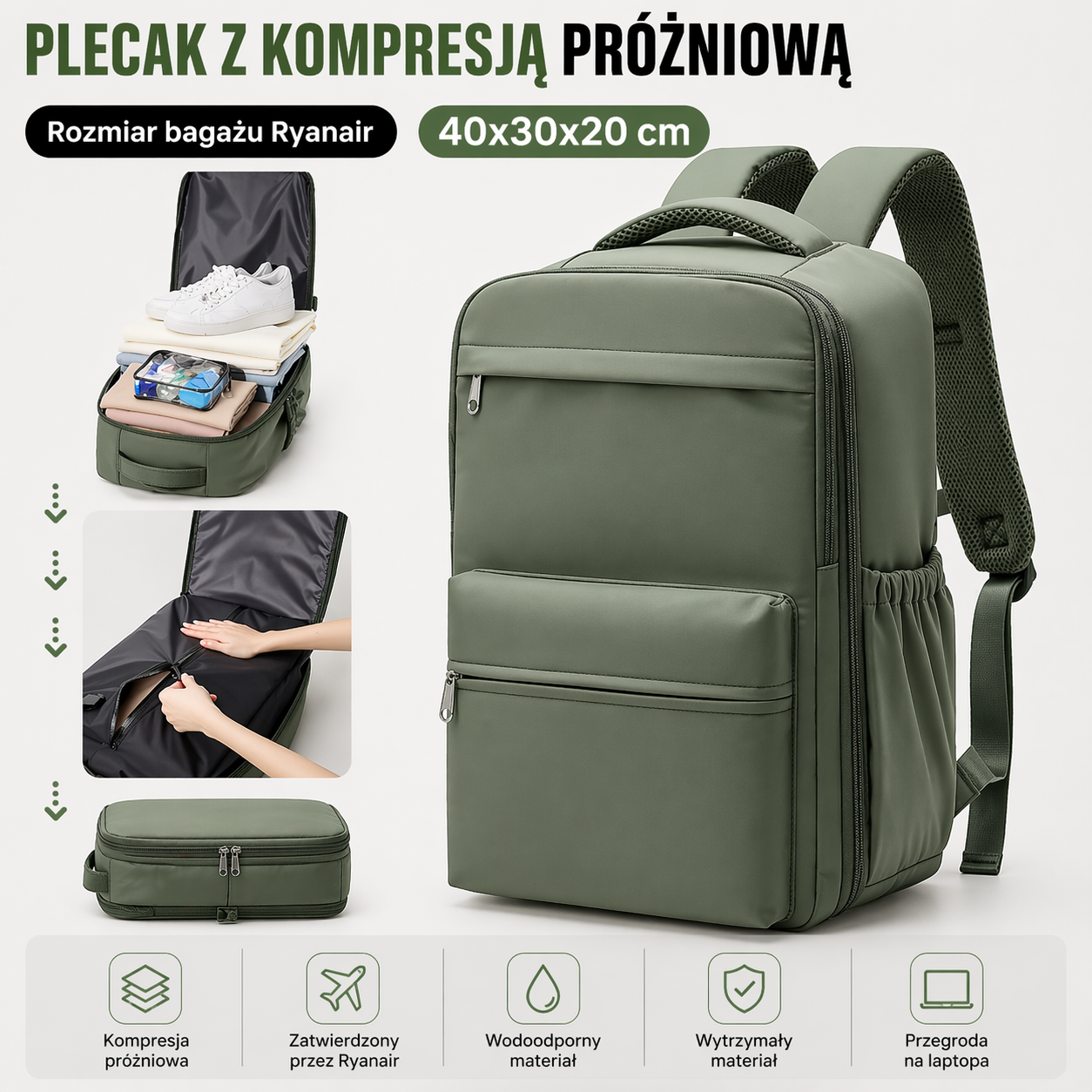 Plecak Próżniowy KELZORA