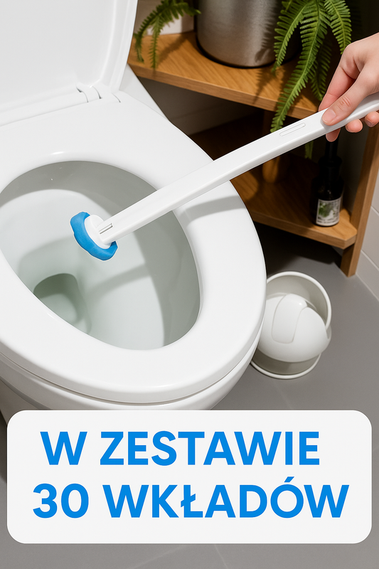 AllCleana™ - Inteligenty zestaw do czyszczenia WC z jednorazowymi wkładami